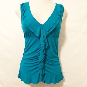 John Den Sleeveless Stretch T-shirt Knit Top